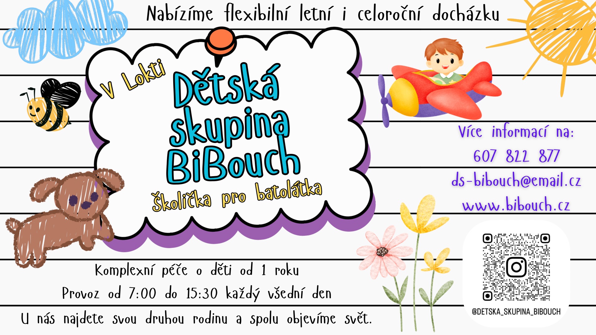 NÁBOR NOVÝCH BIBOUŠÁTEK PRO ROK 2026/2027